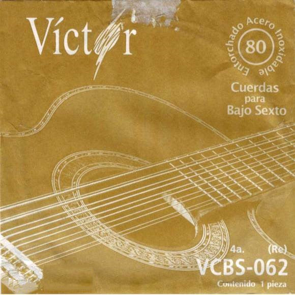 4ta Cuerda para Bajo Sexto 84 Victor