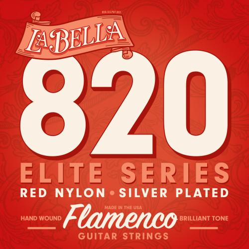 Encordadura Flamenco Nylon para Guitarra Clásica 820 La Bella