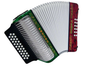 Acordeón de Botones Diatónico “Corona II Classic” A5649 Hohner