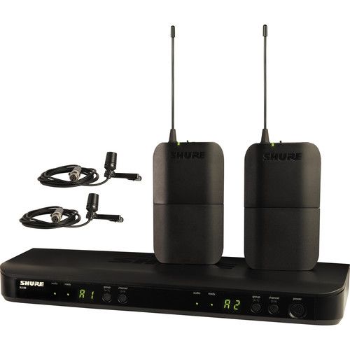 Sistema Inalámbrico Dual para Presentador BLX188/CVL Shure