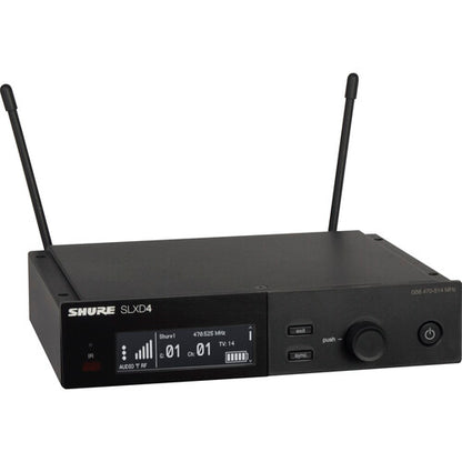 Sistema Inalámbrico con Transmisor Bodypack para Instrumento SLXD14/98H Shure