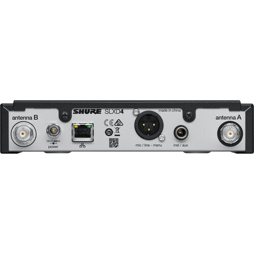 Sistema Inalámbrico con Transmisor Bodypack para Instrumento SLXD14/98H Shure