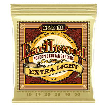 Encordadura de Bronce para Guitarra Earthwood 2006 Ernie Ball