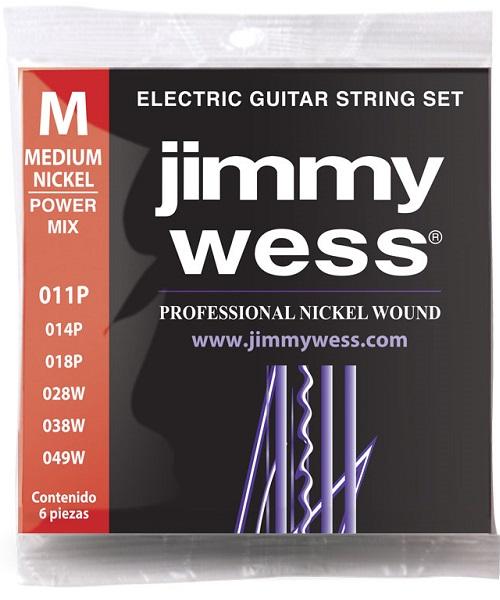 Encordadura para Guitarra Eléctrica JWGE-1011N Jimmy Wess