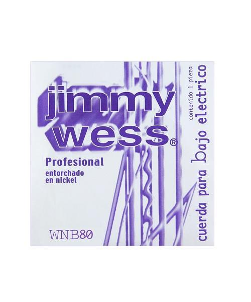 3ra Cuerda para Bajo Eléctrico JWBE-080N Jimmy Wess