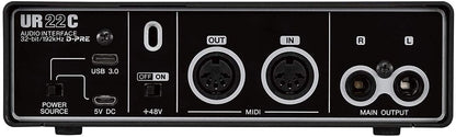 Interfaz de Audio UR22C Steinberg