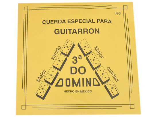 3ra Cuerda para Guitarrón Do 393 Domino