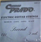 2da Cuerda para Guitarra Eléctrica PRA-16M-2A Prado