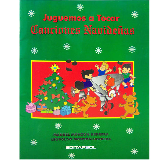 Cancionero Juguemos a Cantar Melodias Navideñas JCN Editapsol