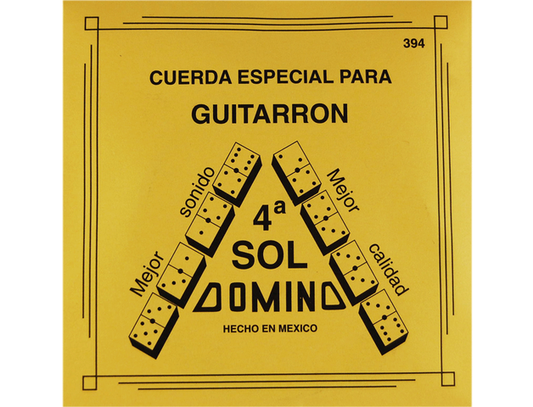 4ta Cuerda para Guitarrón Sol 394 Domino