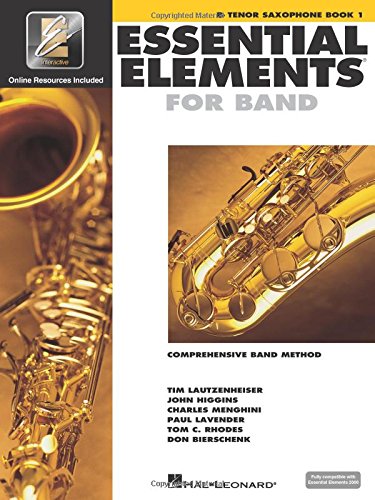 Método para Saxofón Tenor Essential Elements Vol.1 HL00862573 Hal Leonard