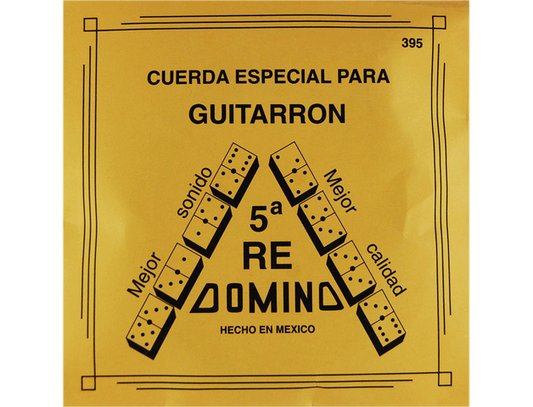 5ta Cuerda para Guitarrón Re 395 Domino