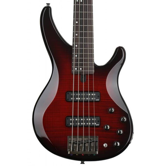Bajo Eléctrico de 5 Cuerdas Activo/Pasivo Serie TRBX TRBX605FMDRB Yamaha