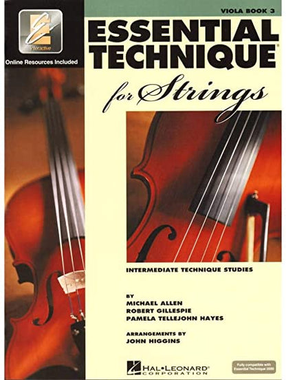 Método para Viola Vol.3 HL00868075 Hal Leonard