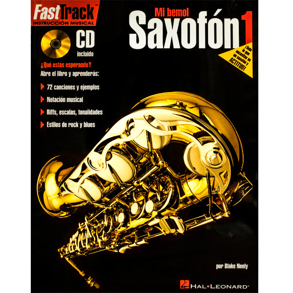 Método para Saxofón Fast Track Vol.1 HL00696657 Hal Leonard