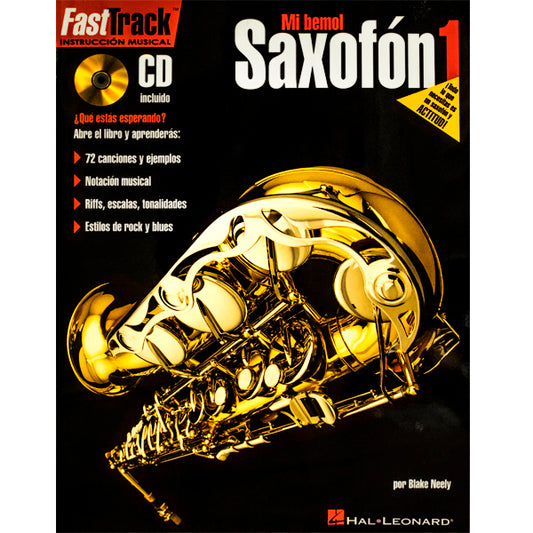 Método para Saxofón Fast Track Vol.1 HL00696657 Hal Leonard