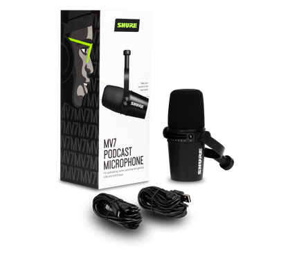 Micrófono para Podcast MV7 Shure