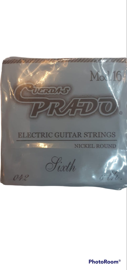 6ta Cuerda para Guitarra Eléctrica PRA-16M-6A Prado