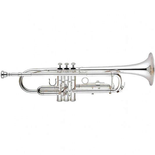 Trompeta Sib Plateada Doble Llave SLTP014 Silvertone