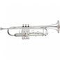 Trompeta Sib Plateada Doble Llave SLTP014 Silvertone