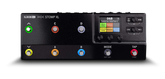 Pedalera para Guitarra Eléctrica HXSTOMPXL Line 6