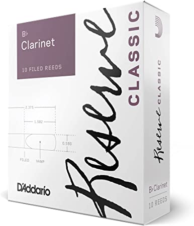 Caña para Clarinete #2.5 CSRR2 1/2 Rico Reserve