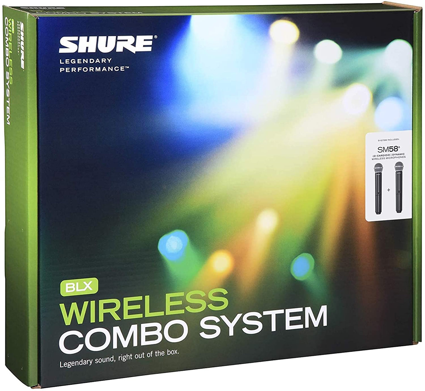 Sistema Vocal Inalámbrico Dual BLX288/SM58 Shure
