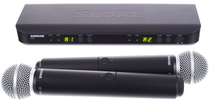 Sistema Vocal Inalámbrico Dual BLX288/SM58 Shure
