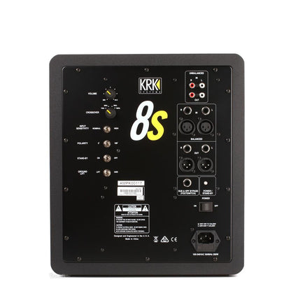 Subwoofer Amplificado de Estudio S8.4 KRK
