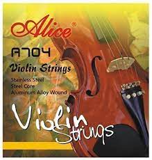 Encordadura para Violín A704 Alice