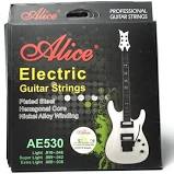 Encordadura para Guitarra Eléctrica AE530-SL Alice