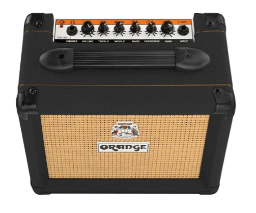 Amplificador para Guitarra Eléctrica 12" CRUSH12 BK Orange
