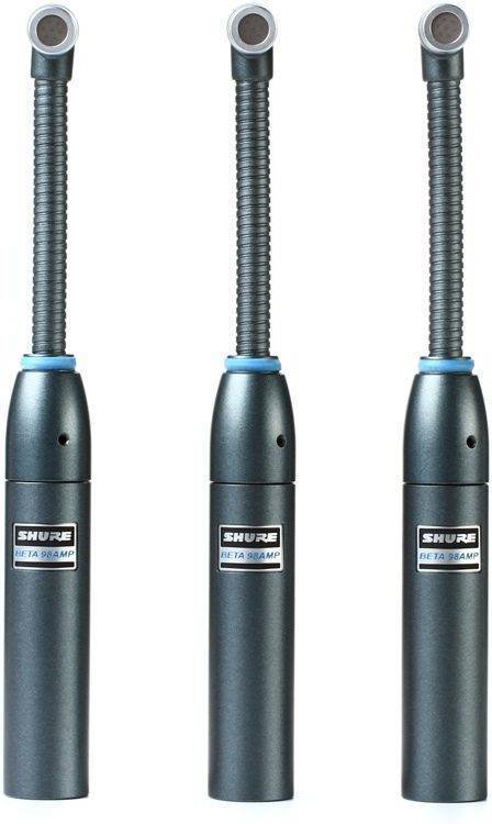 Set Micrófono de Instrumento BETA98AMP/3-3PK Shure