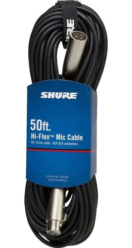 Cable XLR para Micrófono 15mts C50J Shure