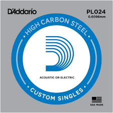 4ta Cuerda para Guitarra Eléctrica PL024 D'Addario
