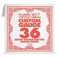 5ta Cuerda para Guitarra Eléctrica 1136 Ernie Ball