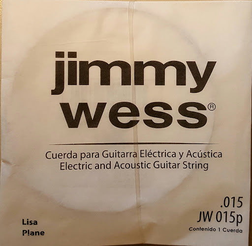 3ra Cuerda para Guitarra Eléctrica WB15 Jimmy Wess