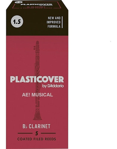 Caña para Clarinete #1.5 RRP05BCL150 Plasticover