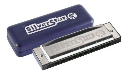 Armónica Diatónica en Sol "Silver Star" M5040867 Hohner