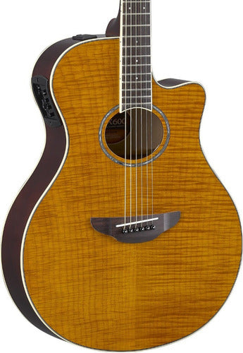 Guitarra Electroacústica Cuerdas de Acero Pastilla Activa APX600FM Yamaha