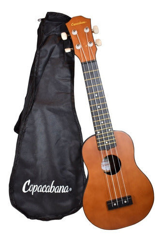 Ukulele Soprano Linden/ABS con Funda CPUK Copacabana