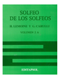 Solfeo De Los Solfeos LEM2 Editapsol