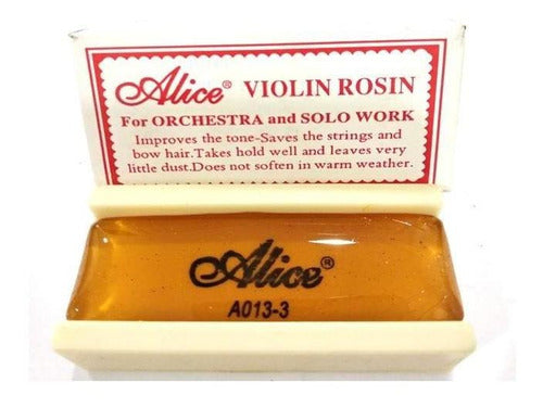 Brea Para Violín Ambar A013-3 Alice
