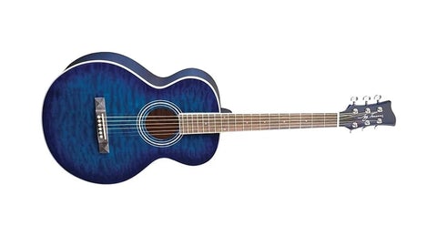Guitarra Acústica Cuerdas de Acero JTA-414Q-BLSB Jay Turser
