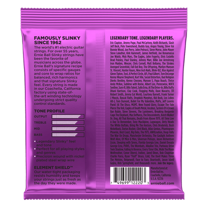 Encordadura para Eléctrica Power Slinky 2220 Ernie Ball