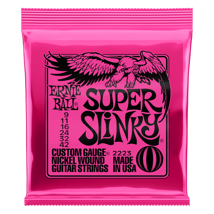 Encordadura para Eléctrica Super Slinky 2223 Ernie Ball
