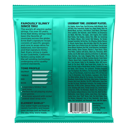 Encordadura para Eléctrica Not Even Slinky 2626 Ernie Ball