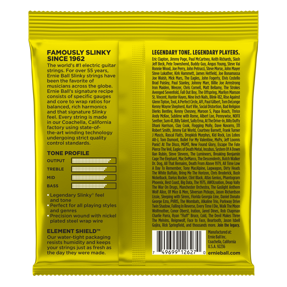 Encordadura para Eléctrica Beefy Slinky 2627 Ernie Ball