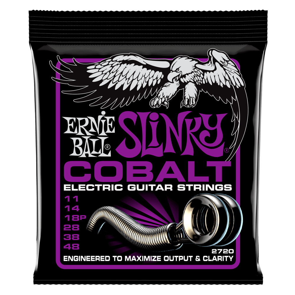 Encordadura para Eléctrica Power Slinky Cobalt 2720 Ernie Ball
