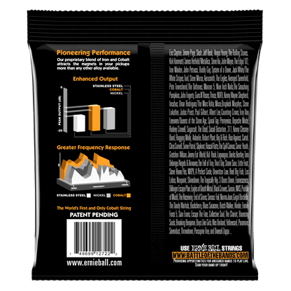 Encordadura para Eléctrica Hybrid Slinky Cobalt 2722 Ernie Ball